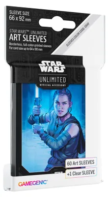Produktbild von Gamegenic, Star Wars: Unlimited Art Sleeves – Rey, Zubehör