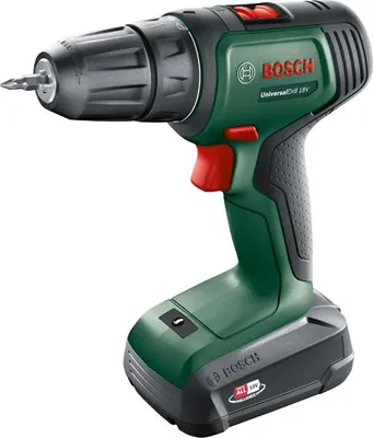 Produktbild von Akku-Bohrschrauber UniversalDrill 18V, 1x Akku PBA 18V 1.5Ah