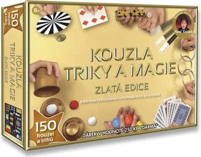 Obrázek produktu pro Kouzla triky a magie - Zlatá edice 150 triků
