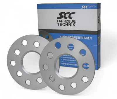 Produktbild von SCC Spurverbreiterungen Spurplatten 2x5mm 10114E für Chrysler 300C Distanzscheiben