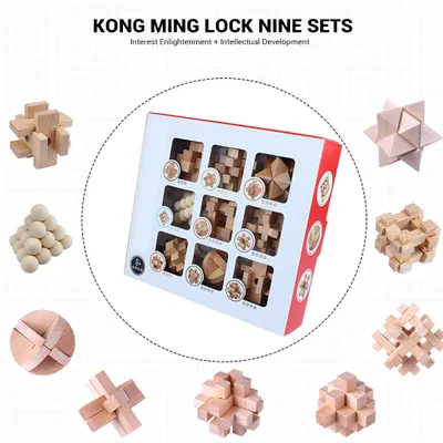 Obrázok produktu pre Kong Ming Lock Puzzle, rozmotávacia hračka