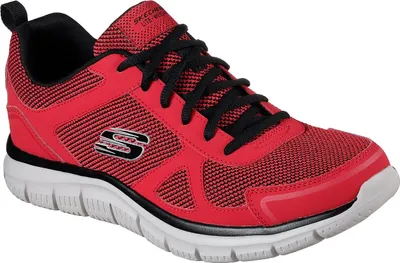 Produktbild von Skechers Herren sportlicher Schnürer in Rot, Größe 48.5