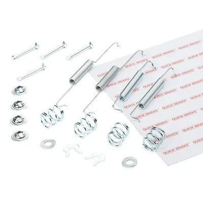 Produktbild von QUICK BRAKE Zubehörsatz Bremsbacken 105-0522 Hinten für VW Kaefer Typ 1