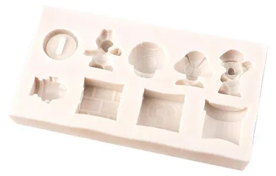 Image de Moule en silicone pour fondant et chocolat, emporte-pièce 3D, sans BPA, revêtement antiadhésif