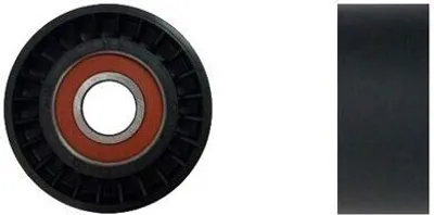 Produktbild von DENCKERMANN P214004 Spannrolle Keilrippenriemen für FIAT PUNTO (188) BARCHETTA (183) für ALFA ROMEO 147 (937)