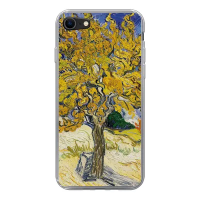 Produktbild von MuchoWow® Handyhülle Schutzhülle Hülle für iPhone 8 Maulbeerbaum - Vincent van Gogh Silikon Softcase Handy Hülle - Schutzhaube