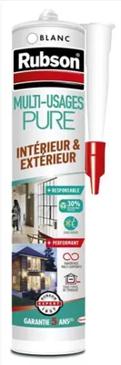 Image de Mastic d'étanchéité multi usage pure RUBSON blanc 280ml