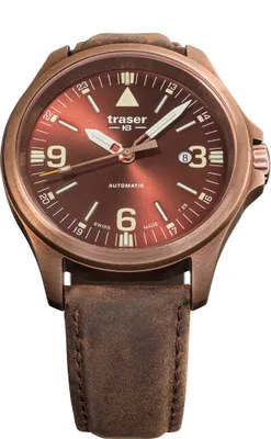 Produktbild von Traser H3 - 108073 - Armbanduhr - Herren - Automatik - P67 Officer Pro Bronze Brown