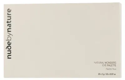 Zdjęcie produktu dla Nude by Nature Natural Wonders Eye Palette Paleta skarbów na powieki (10 x 2 g)