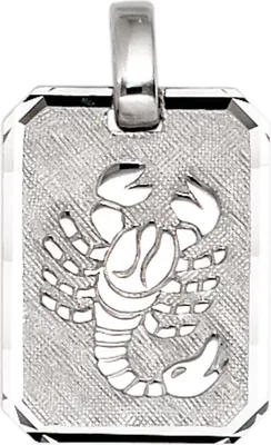 Produktbild von JOBO Anhänger Sternzeichen Skorpion 925 Sterling Silber rhodiniert teilmattiert