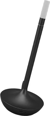 Imagen del producto de Lámpara de mesa sin cables, diseño innovador en forma de vela, con 3 niveles de intensidad regulable, recargable, LED, color