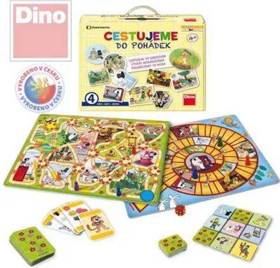 Obrázek produktu pro DINO Hra Cestujeme do pohádek *SPOLEČENSKÉ HRY*