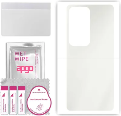 Produktbild von apgo Rückseite Schutzfolie, Matt, kompatibel mit Vivo V30, Hinten Hydrogel-Displayschutzfolie mit Positionierhilfe, kratzfest, einfache Montage