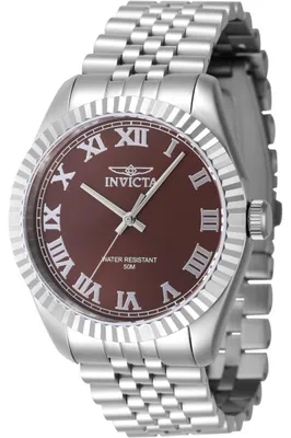 Obrázek produktu pro Invicta Specialty 47400 Pánské Hodinky - Quartz Hnutí - Nerezová Ocel s Hnědým Ciferníkem - 43 mm