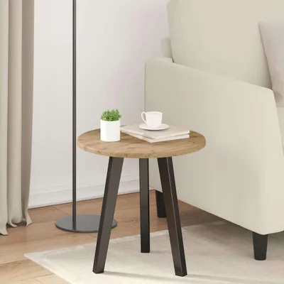Obrázok produktu pre Maison Exclusive – Doska stola, priemer 40 cm, hrúbka 1,5 cm, okrúhla, drevovláknitá doska, Imitácia "Artisan Dub"