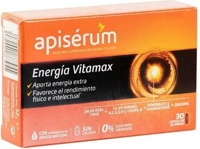 Obrázek produktu pro Energy Vitamax 30 kapslí od Apiserum 30 ks