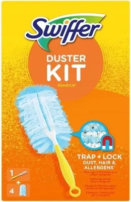 Produktbild von Swiffer Miotelka do kurzu raczka + 4 wklady (PRODUKT Z NIEMIEC)
