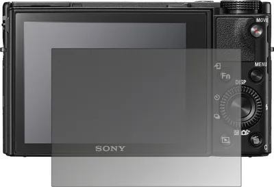 Produktbild von Blickschutzfolie für Sony Cyber-Shot DSC-RX 100V matt Schutzfolie Folie Display Schutz dipos