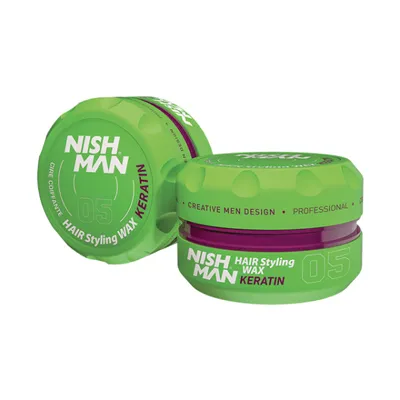 Obrázek produktu pro NISHMAN 05 KERATIN WAX pomáda na vlasy 150ml