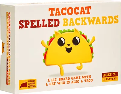 Produktbild von Tacocat geschrieben Rückwärts Brettspiel