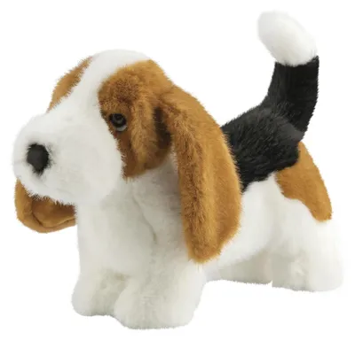 Produktbild von Aurora Borealis Duke Basset Hound Braun 36 x 10 x 21 cm