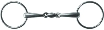 Image de Stübben Steeltec : mors à anneaux doubles