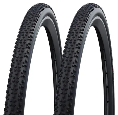 Produktbild von 2x Schwalbe X-One Allround 33-584 SuperGround Faltreifen 27.5x1.30 Fahrradreifen