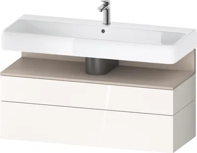 Produktbild von DURAVIT QA4396091220000 QTG WTU WH Ek. 1190x470x590 Wß Hgl. H
