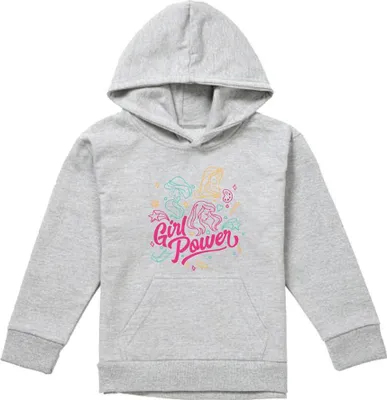 Produktbild von Disney Princess - "Girl Power" Kapuzenpullover für Kinder TV22976 (152-158) (Sportliches Heather)
