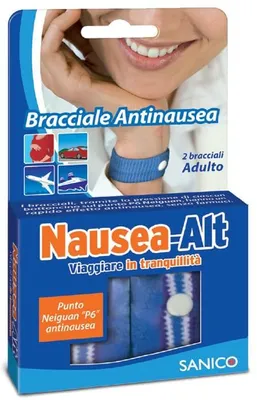 Immagine prodotto di Bracciale Antinausea Adulto Nausea-Alt