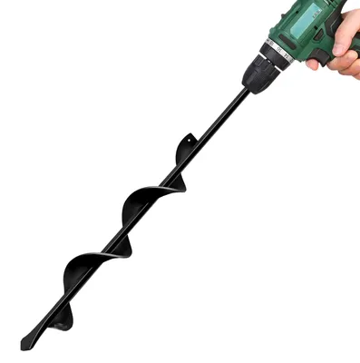 Erdbohrer 1,7 Zoll für Zaunpfosten und Blumenpflanzen