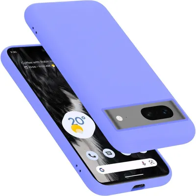 Produktbild von Cadorabo Hülle für Google PIXEL 7 Hülle Silikon Handyhülle Case aus flüssigem Silikon, Kratzfeste und stoßfeste Schutzhülle für Google PIXEL 7