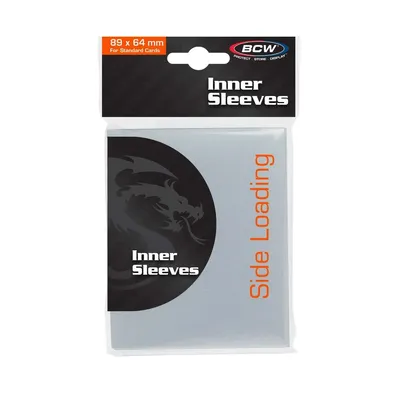 Image de BCW Inner Sleeves Sideloading Box (100 ct.)