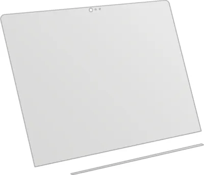 Produktbild von 2x Schutzfolie für Apple MacBook Pro 13 Zoll (2019) Touchbar matt Displayschutz