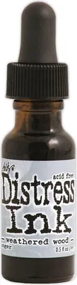 Produktbild von Distress Ink Reinker - Stempeltusche zum Nachfüllen - Weathered Wood