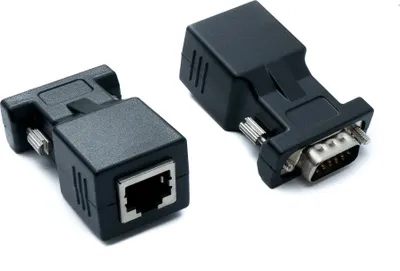 Obrázek produktu pro Ethernetový konvertor VGA přes IP, 2x VGA konektor na LAN RJ45 zásuvka, dosah 20 metrů | Systémová řešení
