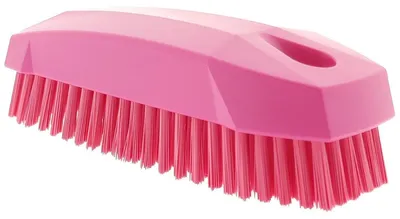 Produktbild von VIKAN Handbürste, Nagelbürste schmal, hart vollständig HACCP konform 1-pink