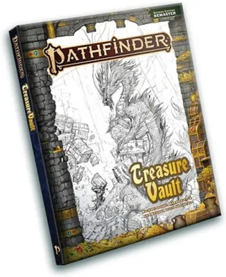 Obrázok produktu pre Pathfinder 2E: Treasure Vault Remastered – vydanie s náčrtom na obálke (Wayne Reynolds)