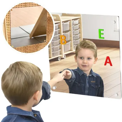 Produktbild von Masterkidz großer magnetischer Stielspiegel