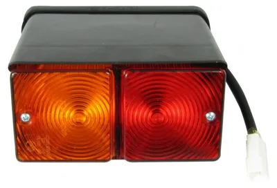 Image de Feu arrière gauche, feu stop et feu de position avec clignotant pour tracteur, compatible avec Case/IH, Fiat, Ford, 81844441, D3NN13405B