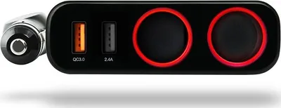 Immagine prodotto di Caricabatterie da auto Xblitz R1 2x USB-A 3 A