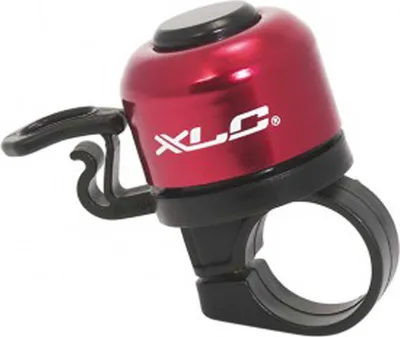 Zdjęcie produktu dla XLC mini dzwonek DD-M06 zacisk Ø22.2mm czerwony