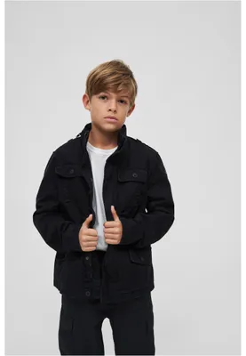 Produktbild von Brandit Kinder Britannia Outdoorjacke Größe 134/140 Farbe Schwarz