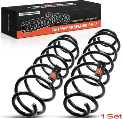 Image de Frankberg 2x Ressort de suspension essieu arrière pour Peugeot 2008 I CU 1.2L 1.4L 1.6L Année à partir de 2013