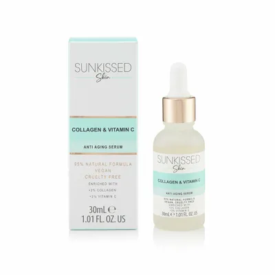 Produktbild von Sunkissed Haut Anti-Aging Collagen + Vitamin C Serum 30ml