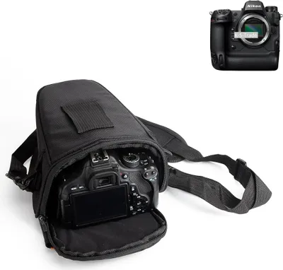 Produktbild von K-S-Trade Kameratasche Fototasche Schultertasche Umhängetasche kompatibel mit Nikon Z 9 Colt  für Systemkameras Schutzhülle bag Zubehörtasche