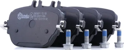 Produktbild von BREMBO P 50 138 Bremsbeläge Satz Hinten passend für MERCEDES-BENZ E-Klasse Limousine (W213) E-Klasse T-modell (S213) GLC (X253) GLC Coupe (C253)