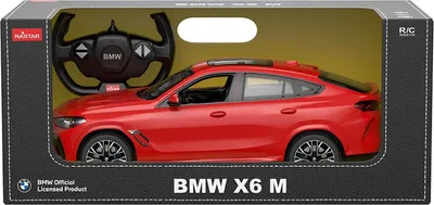 Image de Voiture BMW X6 M télécommande 1:14 RASTAR, rouge RASTAR