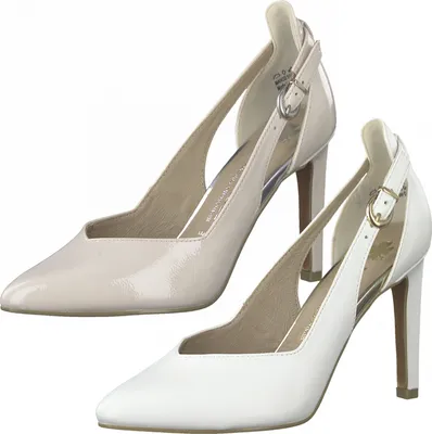 Produktbild von MARCO TOZZI Damen High Heels Pumps Schnalle 2-82401-28, Größe:40 EU, Farbe:Beige