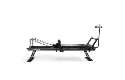 Produktbild von Pilates Reformer Pro – Klappbar – Schwarz - Mewave